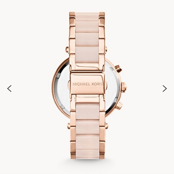 MK Parker Round Rose Gold watch - Picture 3 of 10